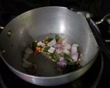 A picture of step 4 of Roti Poha.