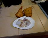 Foto langkah ke 8 dari resep Pulen nya ketupat lebaran presto isi kacang merah.