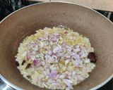 A picture of step 3 of Awadhi paneer.