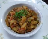 मटार बटाटा भाजी (Matar Batata Bhaji Recipe In Marathi) रेसिपी स्टेप 5 फोटो 