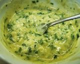 Fokhagymakrém melegszendvicsre recept fázis 2 fotója