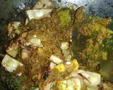 A picture of step 6 of Jackfruit curry in my style.