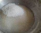 A picture of step 2 of Mix flour laddu.
