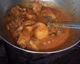 A picture of step 36 of Kulcha and bhuna chicken masala.