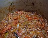 A picture of step 5 of Mutton biryani.
