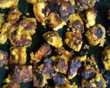 A picture of step 4 of Dragon Chicken.