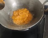 A picture of step 3 of Paneer Masala.