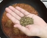A picture of step 9 of Kofta Karahi.