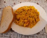 Lecsó tojással,bazsalikommal 🫑🍅🧅🌶🍺 recept fázis 6 fotója