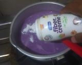 Foto langkah ke 3 dari resep Puding Mawar Taro Leci.