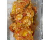 Foto langkah ke 5 dari resep Udang Jagung Saos padang Sederhana & Enak.