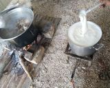 صورة لخطوة 2 من وصفة المنسف على الحطب
