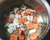 A picture of step 2 of Simple Lentil Soup.