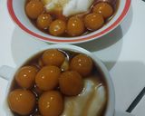 Foto langkah ke 8 dari resep Bubur Sumsum Candil Labu Kuning.