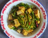 Foto langkah ke 3 dari resep Tumis buncis tahu.