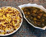 عکس مرحله 1 از دستور خورشت گوجه سبز