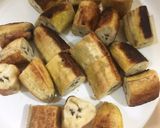 Foto langkah ke 5 dari resep Pisang Bolen Coklat Keju Mozarella.
