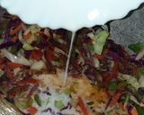 A picture of step 5 of Veg Manchurian fried Rice.