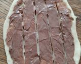 Briós (csokikrémmel, dióval és cukorral szórva) recept fázis 5 fotója