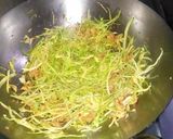 A picture of step 5 of Kim chi.