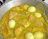Foto langkah ke 4 dari resep Kare Ayam Tahu Telur.
