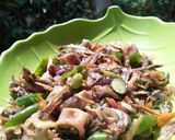 Foto langkah ke 6 dari resep Cumi asin cabe ijo.
