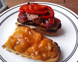 Foto del paso 12 de la receta: Sándwich🥪 de vegetales🍆🎃🌶🌰asados!!!