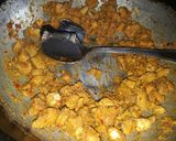 A picture of step 2 of Chicken shawarma (Turkish food).