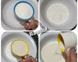 A picture of step 2 of Rava Idli or Instant Idli.