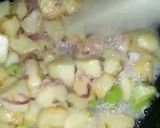 A picture of step 4 of Spicy alu.