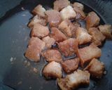 Foto del paso 4 de la receta: Crema de verduras y carne con crustones.... aprovechando las sobritas