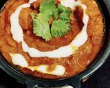 A picture of step 10 of Butter Chicken.