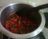 A picture of step 4 of Beef matoke.