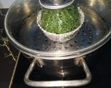 Hình bước làm 4 của món Ăn dặm cho bé: Óc heo chưng bí nhật