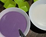 Foto langkah ke 4 dari resep Kue Lapis Ubi Ungu.