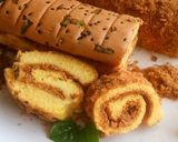 Foto langkah ke 9 dari resep Bolu Abon Gulung.