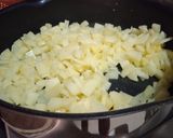 A picture of step 2 of Potato Stew with Machaca (Dried Beef).