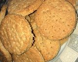 صورة لخطوة 4 من وصفة بسكوت الشوفان بدون بيض 🍪