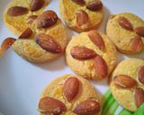 A picture of step 8 of Eggless Almond cookies.