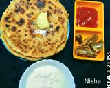 पंजाबी आलू पराठा (punjabi aloo paratha recipe in Hindi) रेसिपी चरण 8 फोटो