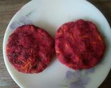 A picture of step 2 of Beetroot Cutlet Toast Sandwich.
