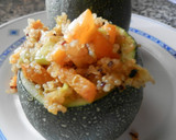 Foto del paso 6 de la receta: Calabacines rellenos de quinoa y verduras