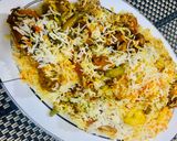 A picture of step 10 of Jhatphat Chicken biryani.