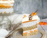 Túrós mákos barackos torta recept fázis 8 fotója