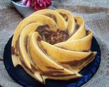 Foto langkah ke 9 dari resep Bolu Kukus Marmer Putih Telur.