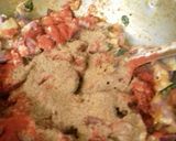 A picture of step 4 of Chicken Gizzard fry.