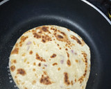 A picture of step 8 of Soft Onion chapati.