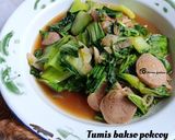 Foto langkah ke 5 dari resep Tumis bakso pokcoy.