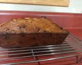 A picture of step 7 of Salted Caramel & Chocolate Chip Banana Bread.