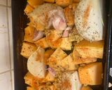 A picture of step 5 of Pumpkin Soup.